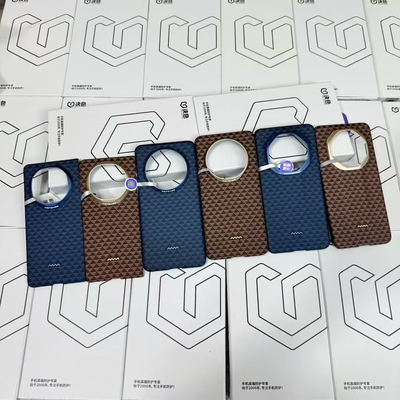 决色适用华为mate60rs非凡大师手机壳Mate XT保时捷凯夫拉芳纶纤维纹男mete70pro全包超薄源系列x5/x6中轴壳