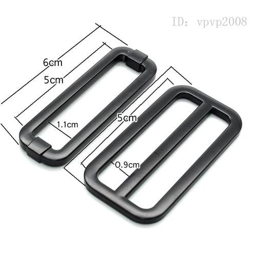 3.8cm金属箱包配件三档扣包带