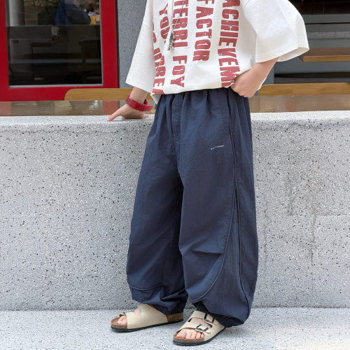 棉小铺男童防蚊裤夏季薄款儿童速干长裤2026新款休闲韩版透气童装