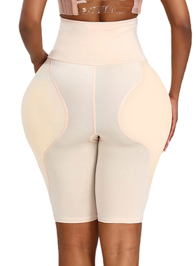 高腰收腹提臀丰臀丰胯加海绵垫翘臀裤美臀假屁股内裤女塑身塑大腿