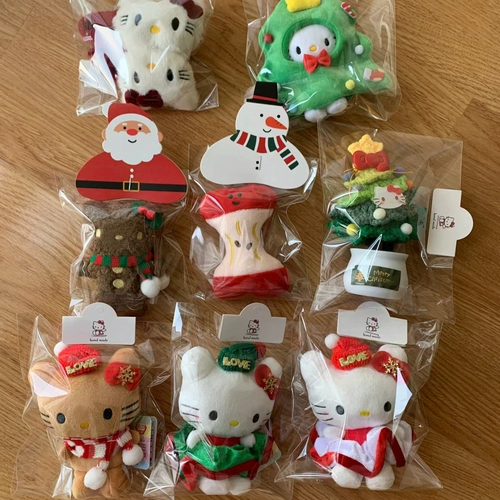 Hello Kitty, милая подвеска, кукла, плюшевый аксессуар на рюкзак, подарок на день рождения