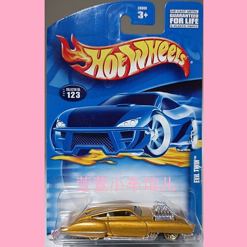 风火轮HOTWHEELS 原创EVIL TWIN古董老爷车 长尾改装1:64合金车模