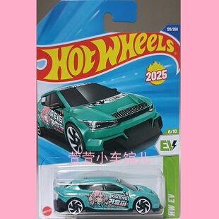 风火轮HOTWHEELS 起亚 CUSTOM KIA EV6 漫画涂装2025首版1:64车模