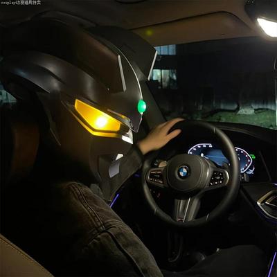 迪迦头套头盔可穿戴发光面具触控儿童迪加超人变身器男孩直发