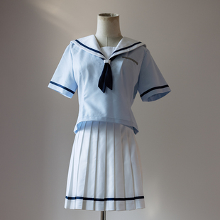 酒诗花咲川学园夏季制服 三角初华 椎名立希 八幡海铃cos邦邦校服