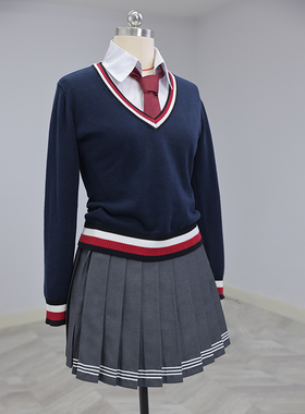 酒诗 FGO 奏章2部 校服 西装毛衣男女同款百褶裙衬衣COS征集