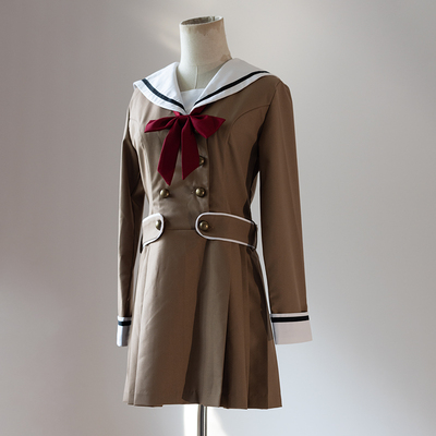 长袖连衣裙花咲川女子学园制服