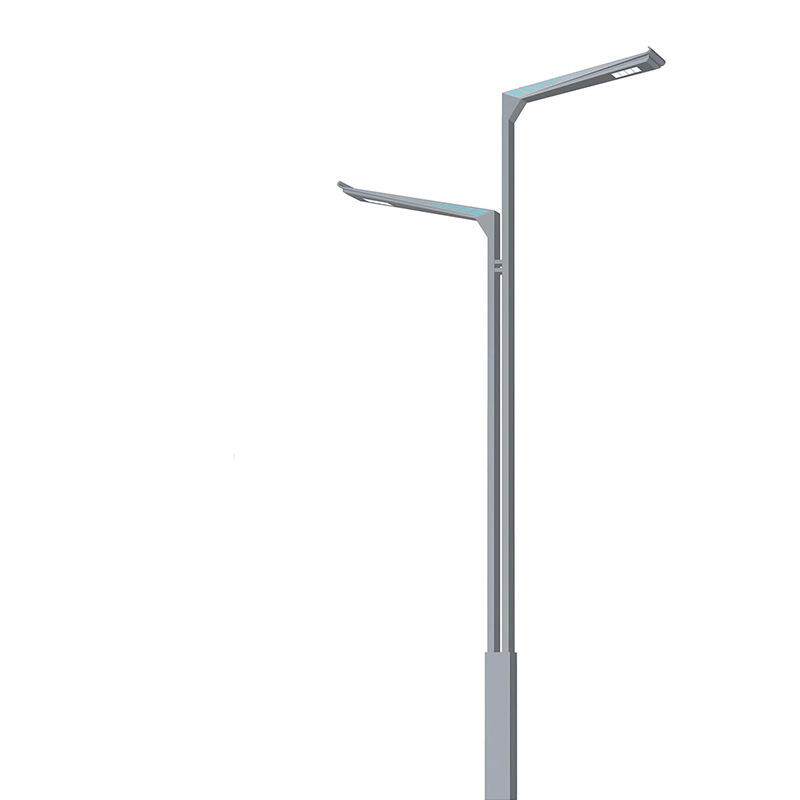 厂家直销10米led路灯双头双臂路灯户外防水高低臂路灯市电路灯