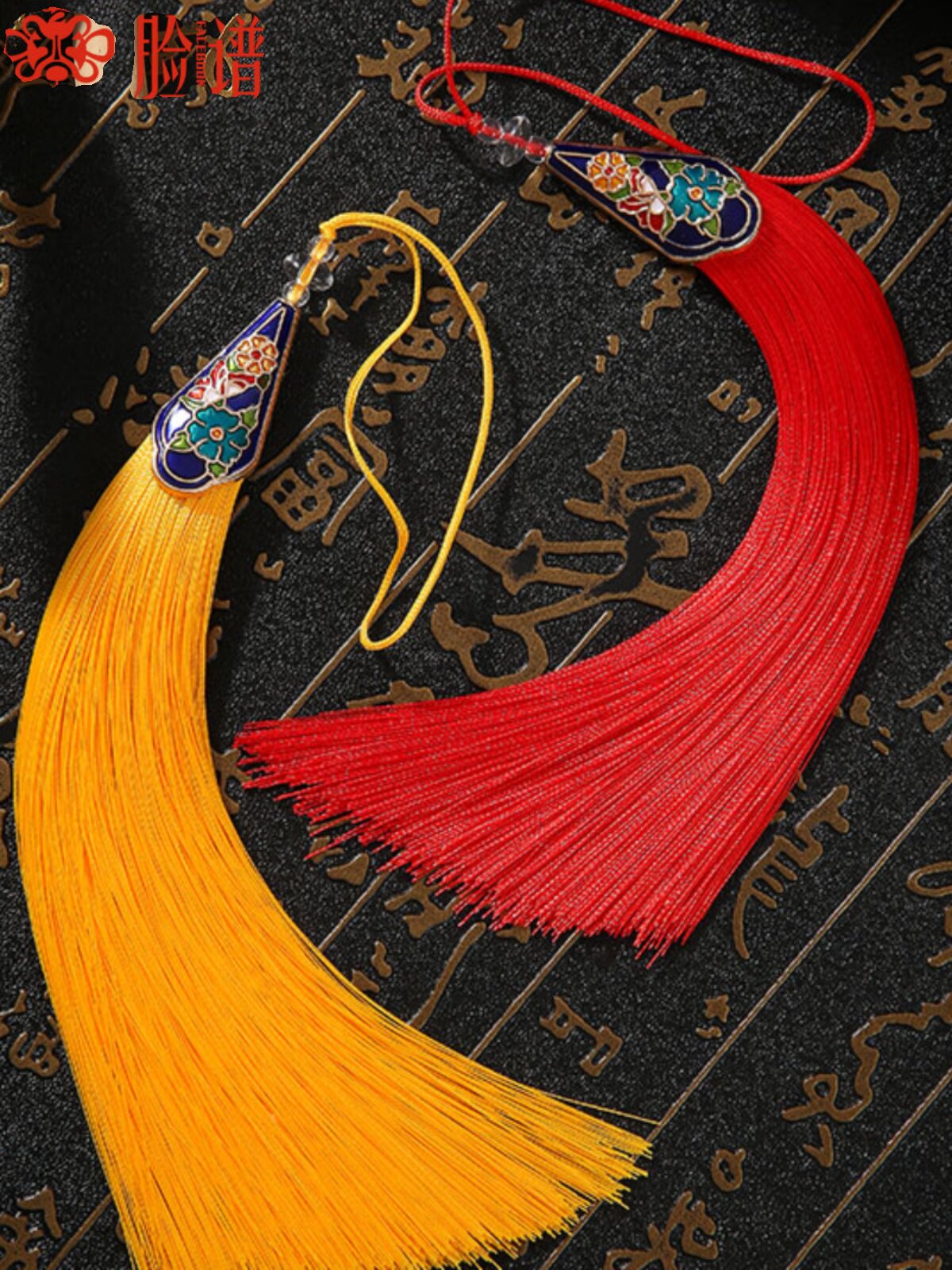 16CM 에나멜 술 술 고대 스타일 HANFU 매달려 술 자동차 교수형 DIY 쥬얼리 펜던트 칼 술 긴 술