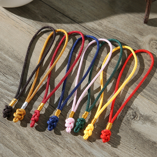 编制工艺纽扣结手把绳文玩吊坠挂件绳汽车钥匙挂绳手机u盘配件