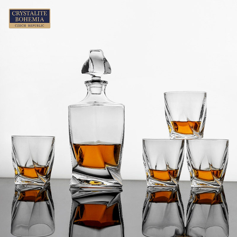 BOHEMIA捷克进口波西米亚水晶玻璃 威士忌洋酒酒具套装 家用高档