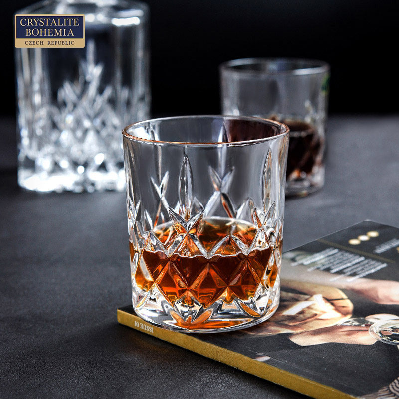 BOHEMIA捷克进口水晶玻璃威士忌杯波西米亚创意奢华家用洋酒杯