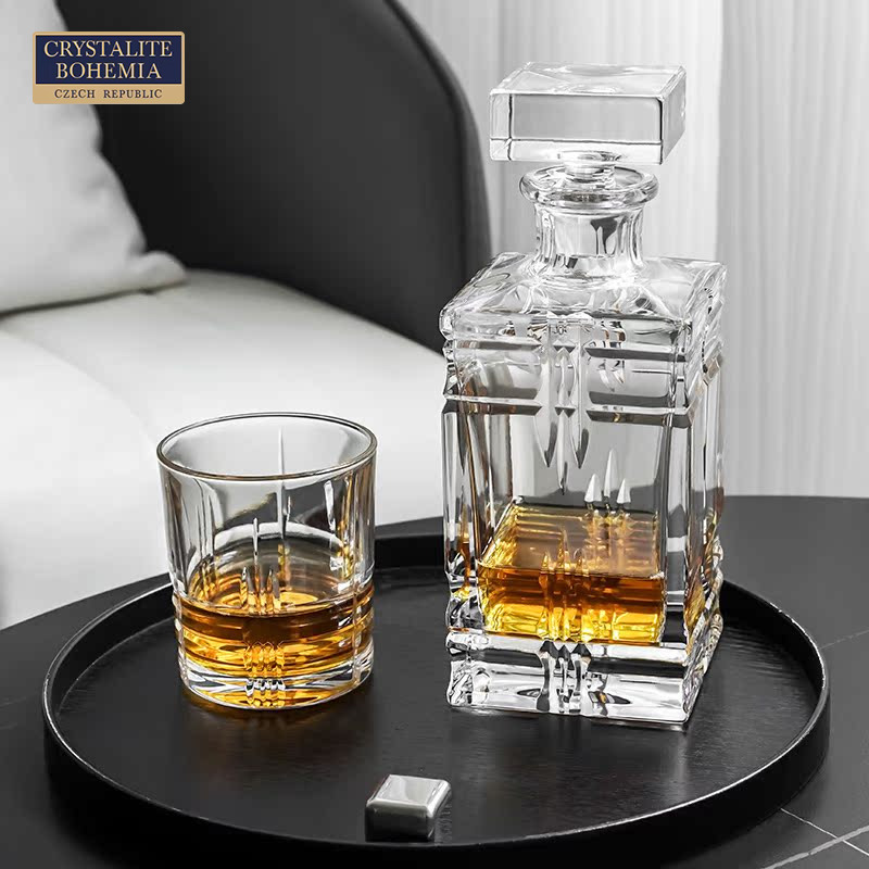 crystalite水晶玻璃手工雕刻酒具