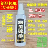 北京九州绿花神顽虫统杀双效合一喷雾剂蚧壳虫小黑飞红蜘蛛