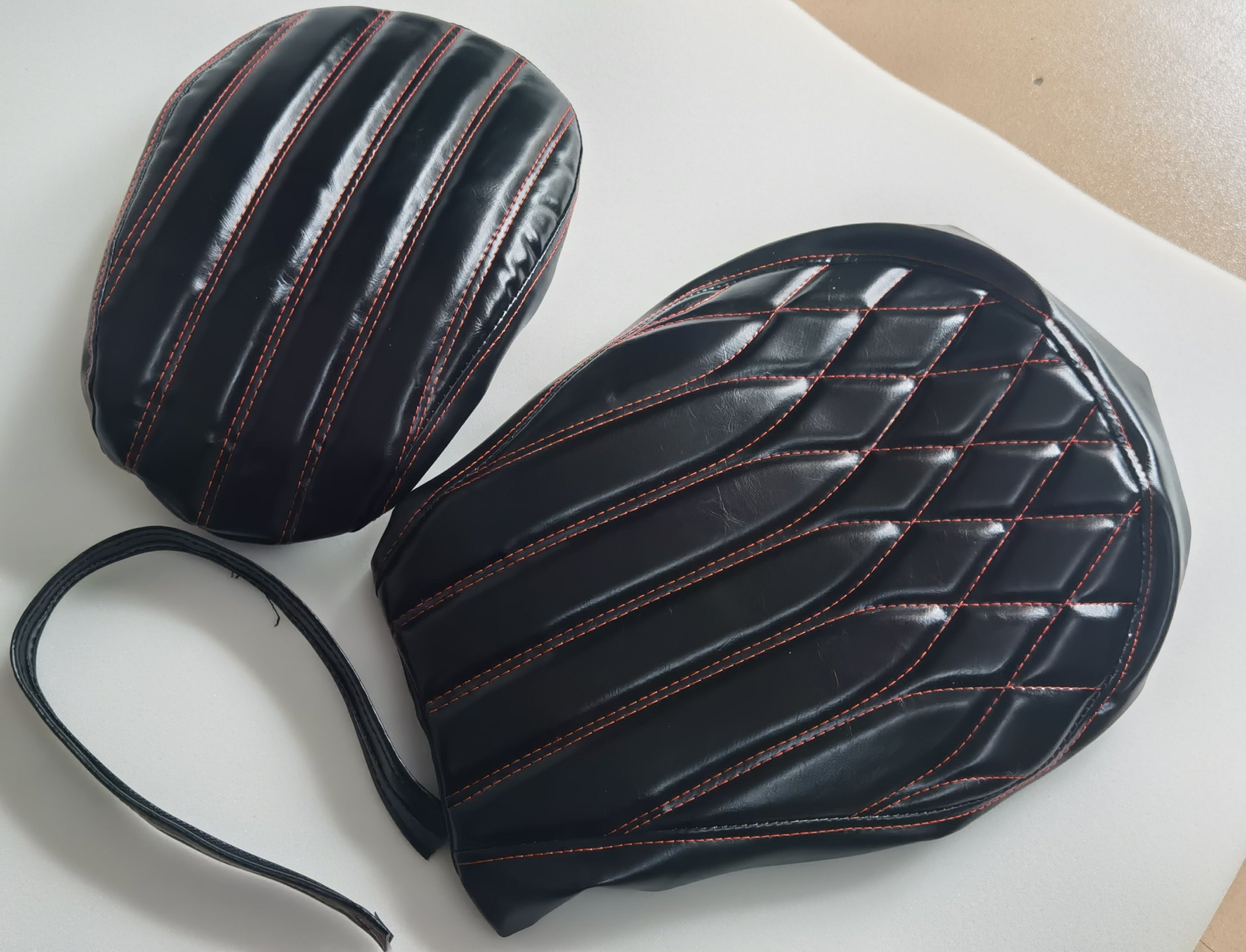 豪爵TR300坐垫套 tr坐皮改装款亮光皮 tr300坐垫个性改款高级定制,摩托车/装备/配件,摩托车坐垫,淘宝优惠券,粉丝福利购,淘宝优惠卷