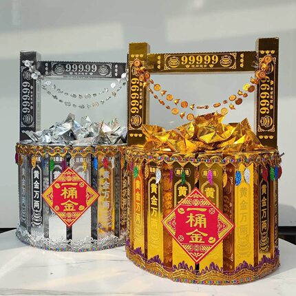 一桶金材料包 手工折纸半成品组装全套含教程