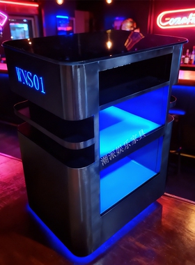 国外畅销酒吧桌发光散台酒吧台吧桌台号高卡桌派对慢摇高桌散座