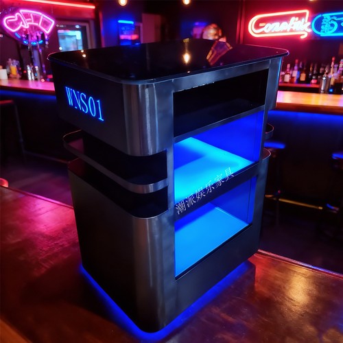 酒吧桌发光散台散座定制高卡高桌