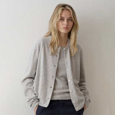 羊毛针织衫女秋冬百搭套装毛衣