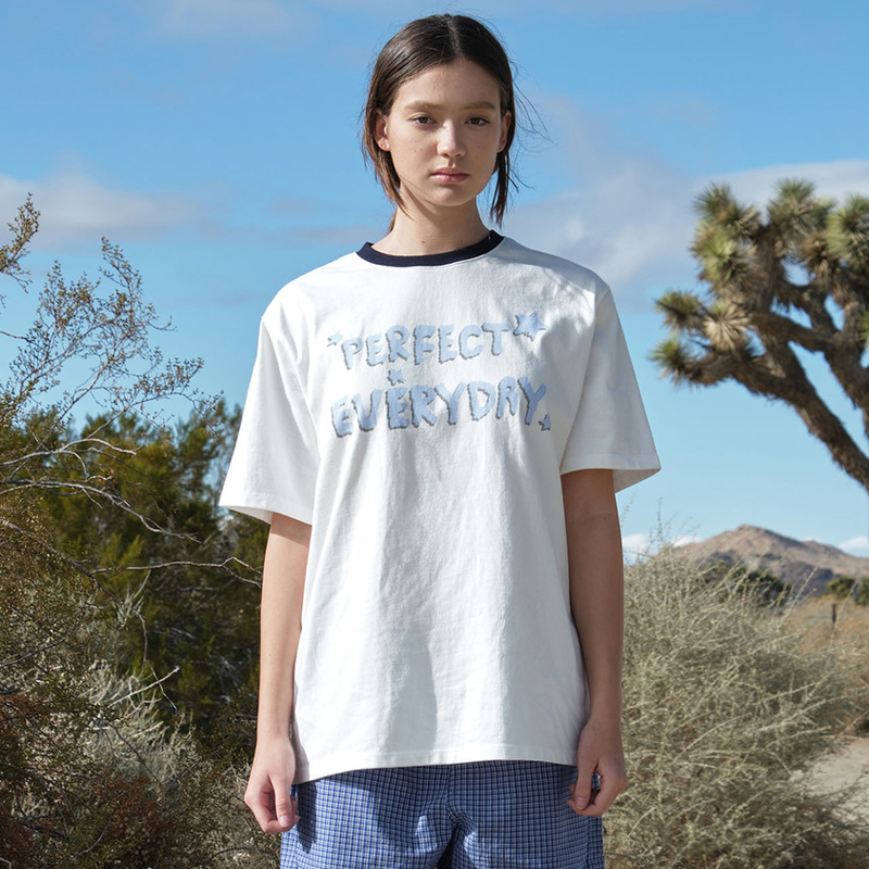 圆领短袖T恤女宽松休闲棉质上衣