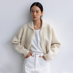 facade pattern针织开衫女秋冬新款韩国设计师羊毛衫毛衣上衣