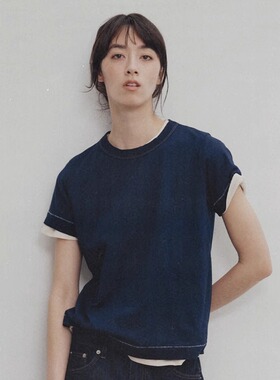 nothing written短袖T恤女2025春夏新款设计师款简约休闲圆领上衣