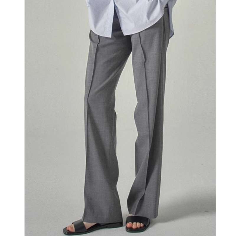 休闲裤女阔腿裤西装裤直筒长裤