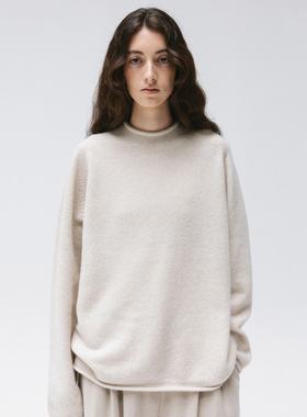 nothing written毛衣女2025秋冬新款高级感moia半高领羊毛针织衫