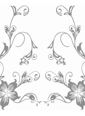 SW-315.1银色双面大盟水移画家具翻新橱柜台面瓷砖洁具玻璃贴花