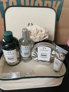 Thebodyshop美体小铺 椰子身体护理限定礼盒柔嫩6件装