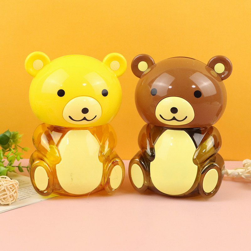 kk超友味128g卡通小熊储钱罐果冻牛奶鸡蛋网红儿童解馋小零食