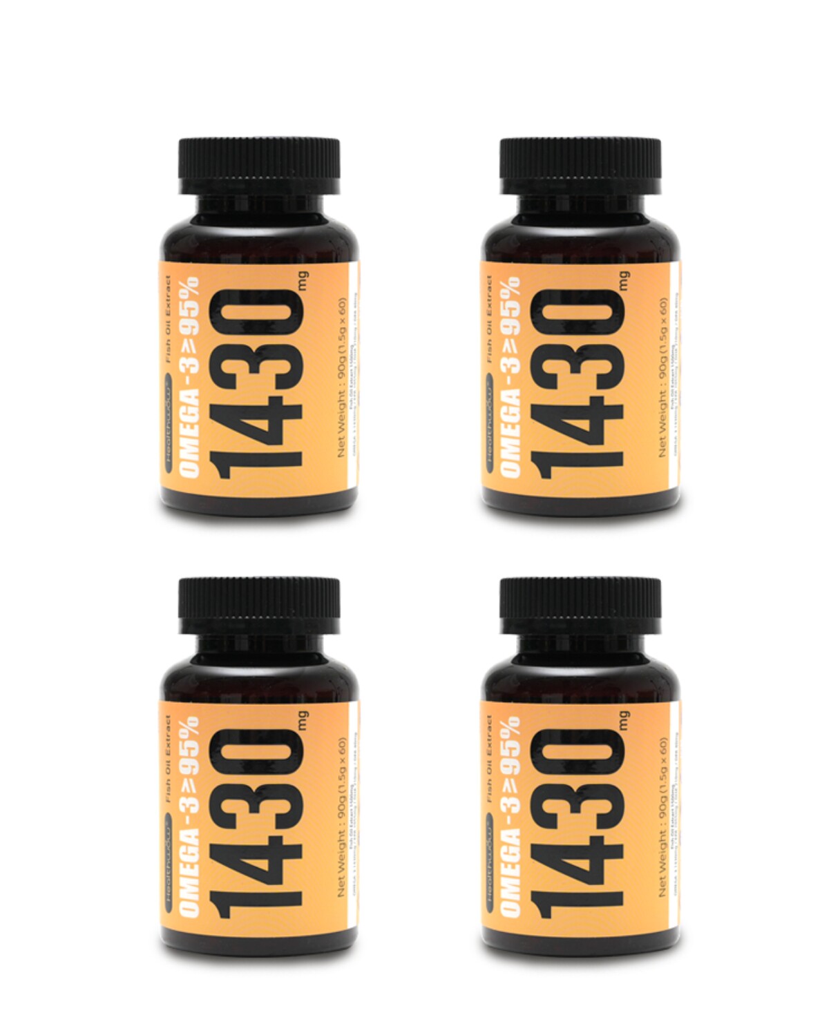 Healthwow1430mgOmega3高纯鱼油尊享组送鱼油