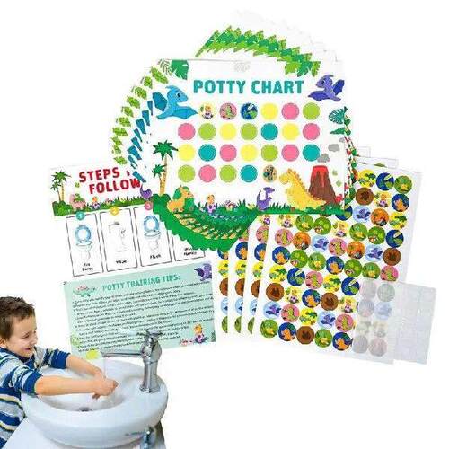 Kids Potty Chart Potty Training Reward Chart Kids Potty