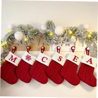 Christmas decoration tree stocking goodie bag hanging圣诞袜