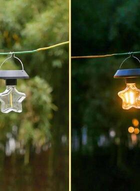2pcs Portable Solar Camping Lantern Outdoors Tent Light LED