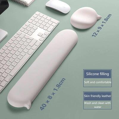 Chat Bubble Silicone Wrist Mouse Pad Keyboard Hand Rest Wris