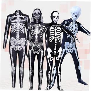 tights Halloween onesie skeleton Performanc cosplay