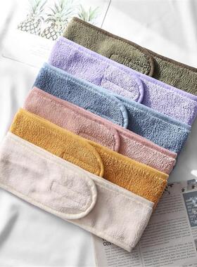 Soft Toweling Hair Accessories Girls Headbands for Face Wash