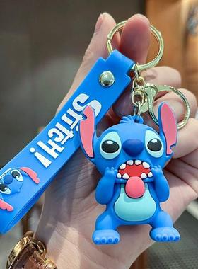 Cartoon Anime Keychain Mouse Lilo & Stitch Keyring Key Ch