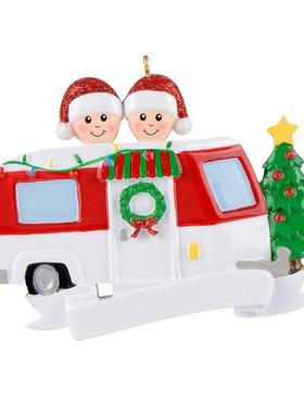 Christmas Tree Pendent Hanging Decoration PVC DIY Name Perso