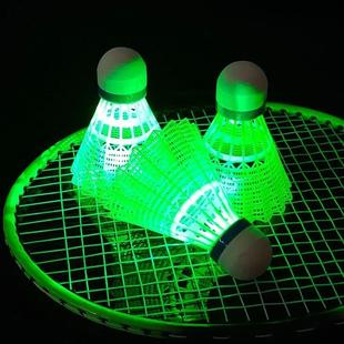 Light-up LED Badminton Lighting Balls Glowing Luminous Badmi
