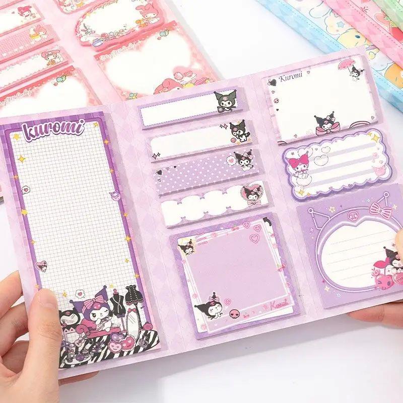 Kawaii Cartoon Kuromi Paste Sticky Note Cute My Melody Cinna