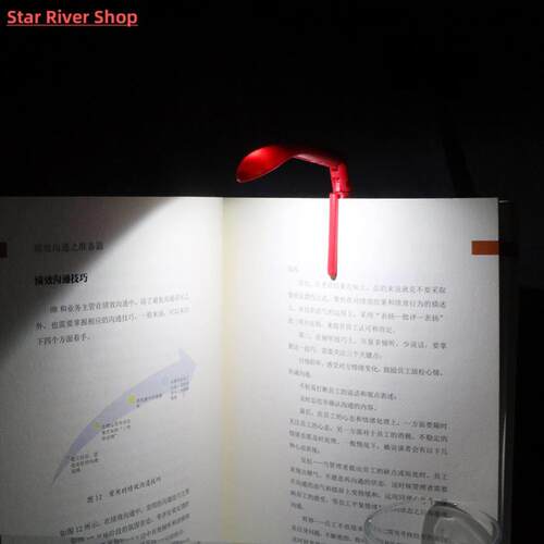 Book Light Book Reading Lamp Clip-on Book Lights Foldi