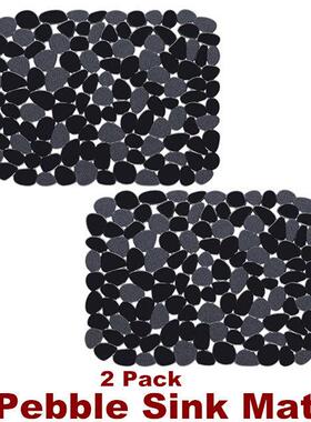 Pebble Sink Mat Kitchen Sink Protectors Mats Dish Drying Mat