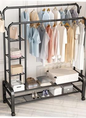 Coat hanger Floor cap clothes rack Hang up clothes 衣架