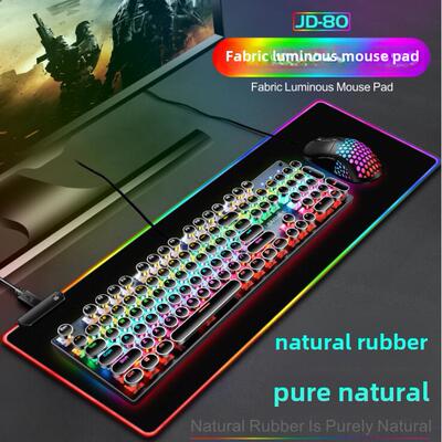 Luminous Gaming Mouse Pad RGB Oversized Glowing Keyboard mat