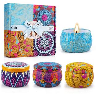 ZK30 Scented Candles Gifts Set for Women Candles Fragrance f