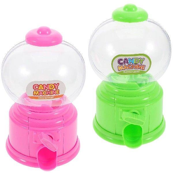 2 PCS Twist Sugar Machine Gum Ball Kids Gumball Toys Candy