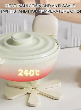 Silicone Trivet Portable Hot Trivets Table Mats Set