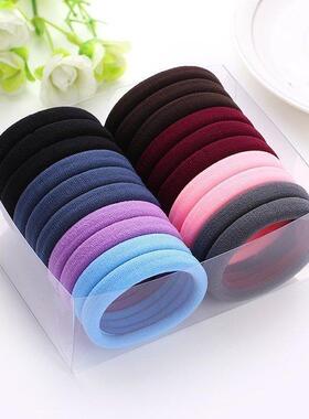 Black adult hair loop no seams to tie the hair head rope